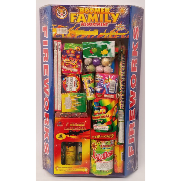 Fireworks Assortments – Boomer Family Assortment 1